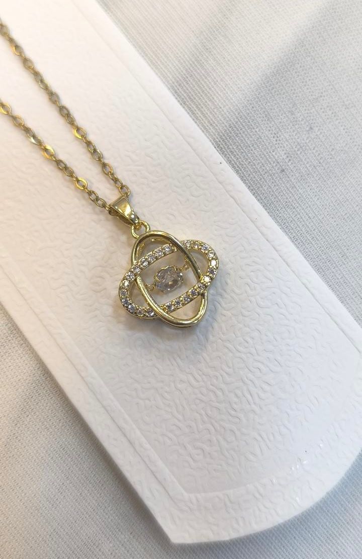 Rose Gold Toned Necklace