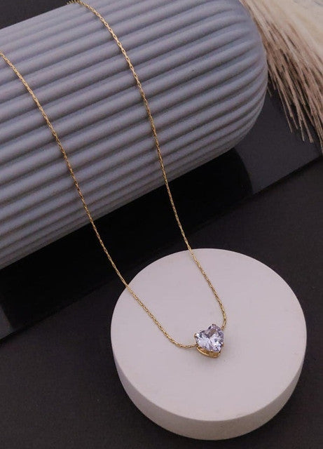 Heart Diamond Necklace