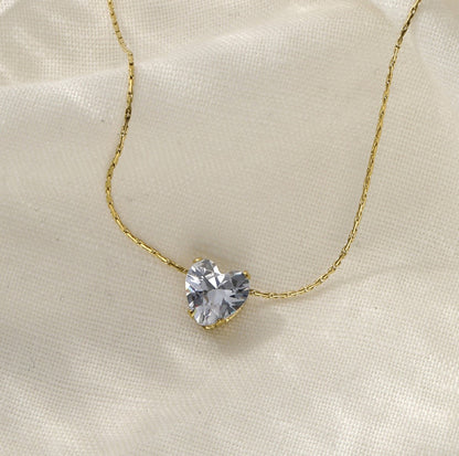 Heart Diamond Necklace