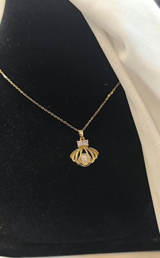 Beach Mother Of Pearl Necklace